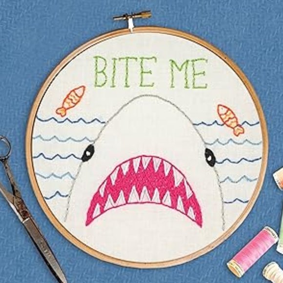 Snarky Embroidery Pattern Transfers Set of 10 Reusable Iron-On Designs - Picture 11 of 11